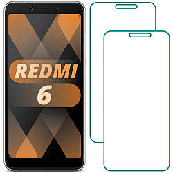 Комплект Xiaomi Redmi 6 Захисні Стекла (2 шт.) (Сяоми Ксиаоми Редми 6)