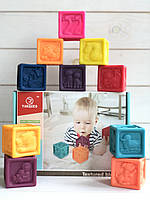 Текстурні кубики для раннього розвитку дітей