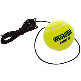 Тенісний м'яч на резинці боксерський Fight Ball Wielepu 626