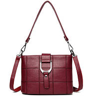 Женская сумка SAITEN D1002 с ремнем на плечо в 4 цветах