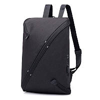 Рюкзак міський UNO c виходом для USB і навушників Чорний