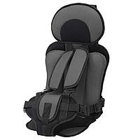 Дитяче безкаркасне автокрісло Child Car Seat чорний (3670)