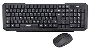 Бездротова російська клавіатура і миша UKC 2.4 G K-118 (HK-118)