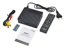 Тюнер DVB-T2 UKC 7820 YouTube з можливістю підключити Wi-Fi
