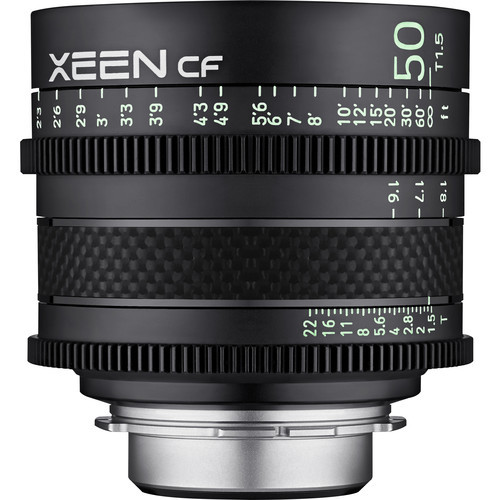 Об'єктив Rokinon Xeen CF 50mm T1.5 Pro Cine Lens EF Mount (CFX50-C), E-Mount (CFX50-NEX), PL Mount (CFX50-PL)
