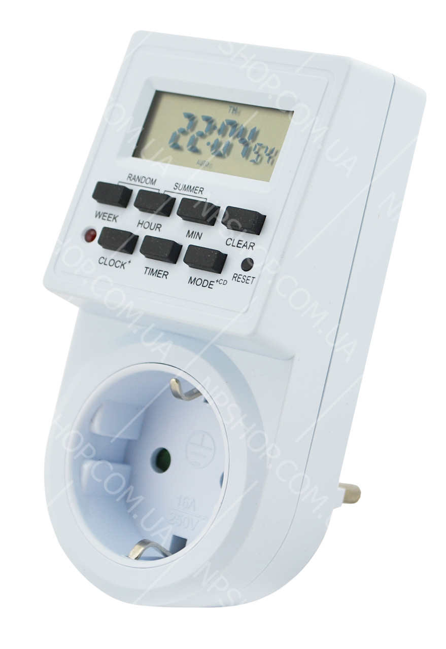 Розетка з таймером електронна тижнева UKC MS-310 (4980)
