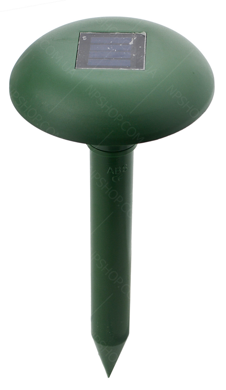 Відлякувач кротів, гризунів, змій на сонячній батареї UKC HC18 (HC19, HC08)