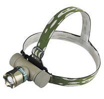 Налобний ліхтарик Police 30000W BL - 6866 УЛЬТРАФІОЛЕТОВИЙ