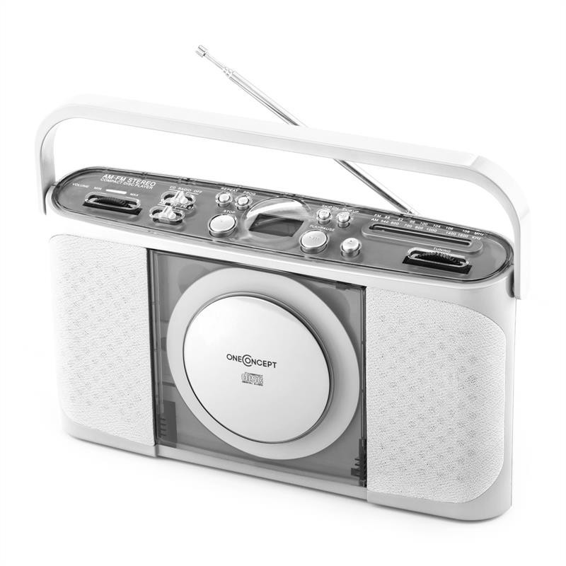 Бумбокс радіоприймач oneConcept CD Player MP3