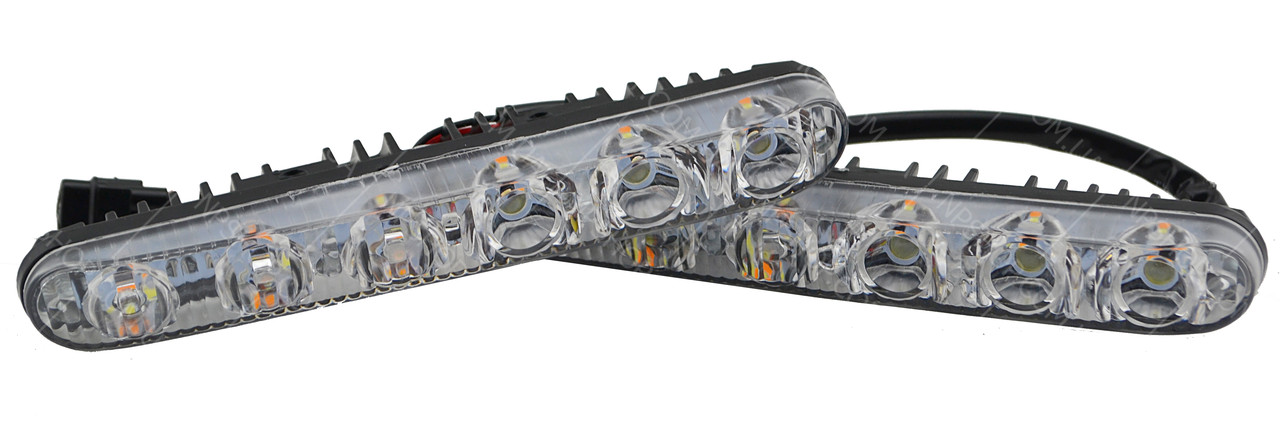 Денні ходові DRL вогні Harpoon 6W з поворотником (комплект)