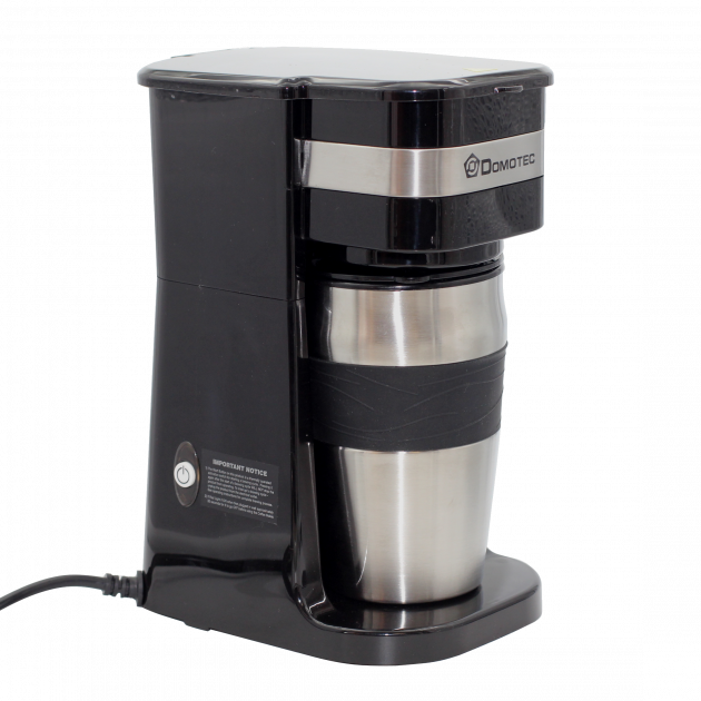 Крапельна кавоварка DOMOTEC MS-0709 з металевою кружкою