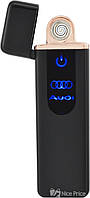 Спіральна електрична USB запальничка UKC 180 (AUDI) Black