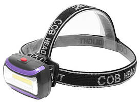 Фонарик налобный со светодиодами LED CH-2016