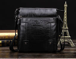 Чоловіча сумка Polo Videng Vicuna чорна