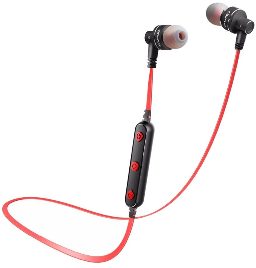 Спортивні Bluetooth навушники Awei B990BL Red