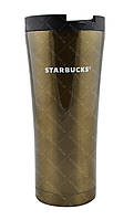 Термокружка Starbucks 500 мл металлическая коричневый