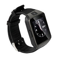 Розумний годинник-телефон Smart Watch DZ09 Black