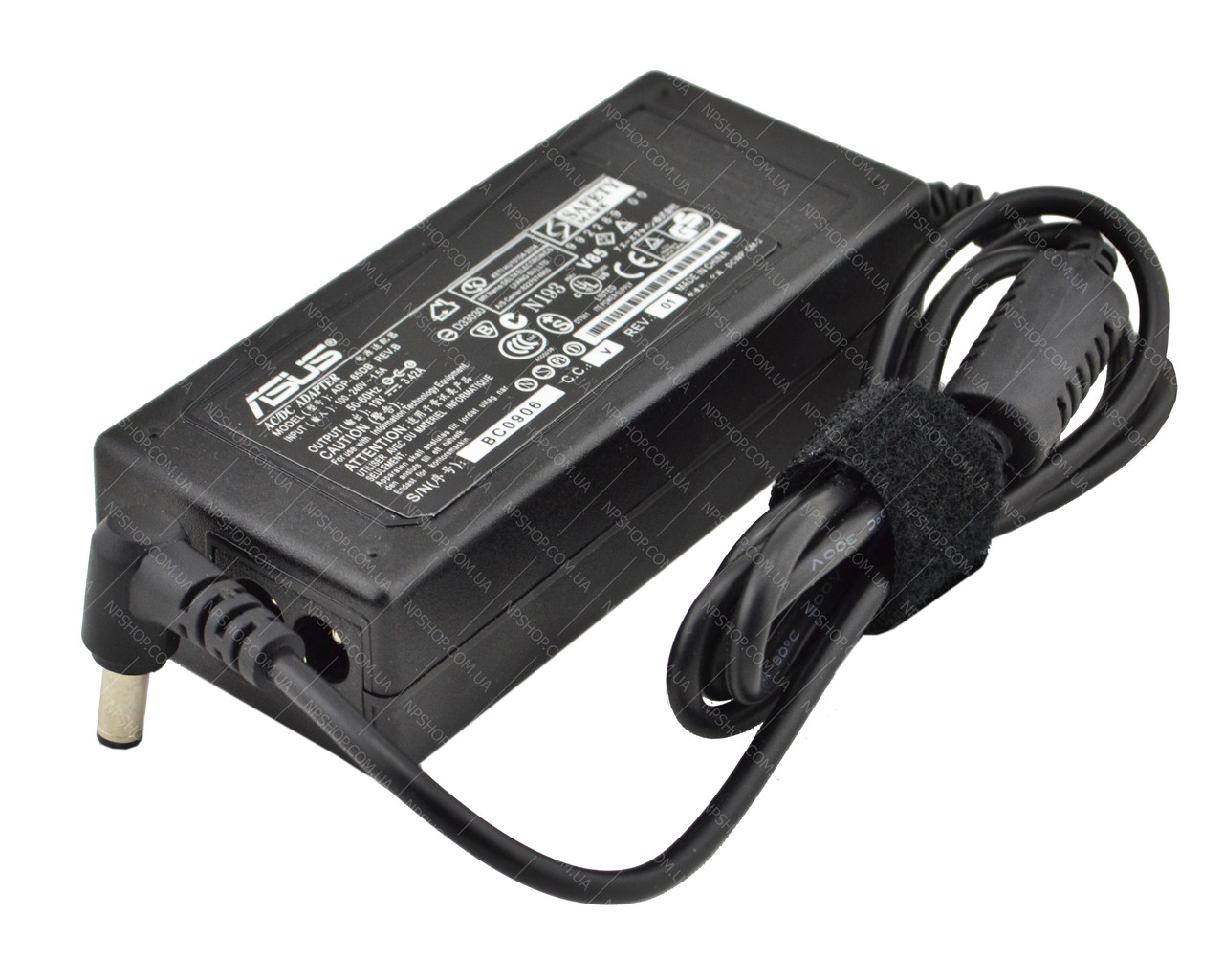 Блок живлення для ноутбука Asus (AS-739) (19V 3.42 A 65W) 5.5x2.5 мм + кабель живлення (4492)