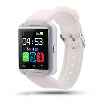 Розумний годинник Uwatch U8 білий Bluetooth Smart Android/IOS у коробці