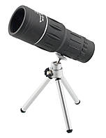 Монокуляр BUSHNELL 16x52 з подвійною фокусуванням + чохол і тринога