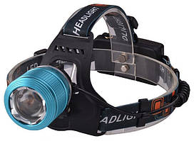 Налобний ліхтарик BL POLICE 2199-2 T6 (2 зарядні, 2 акумулятора)