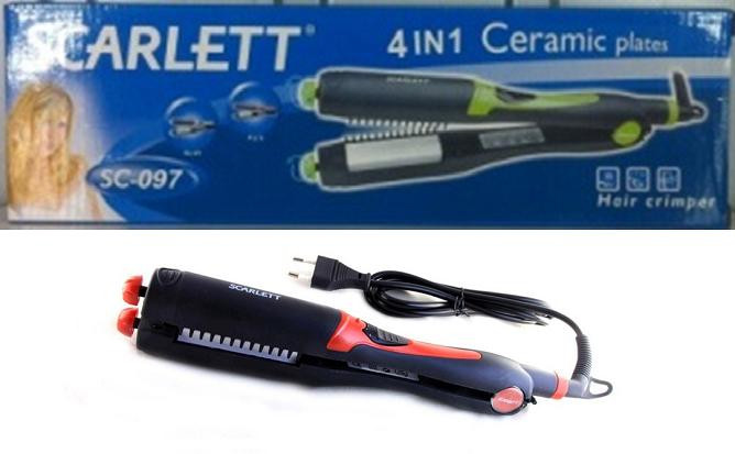Плойка для завивки Волосся 4 в 1 Scarlett SC 097