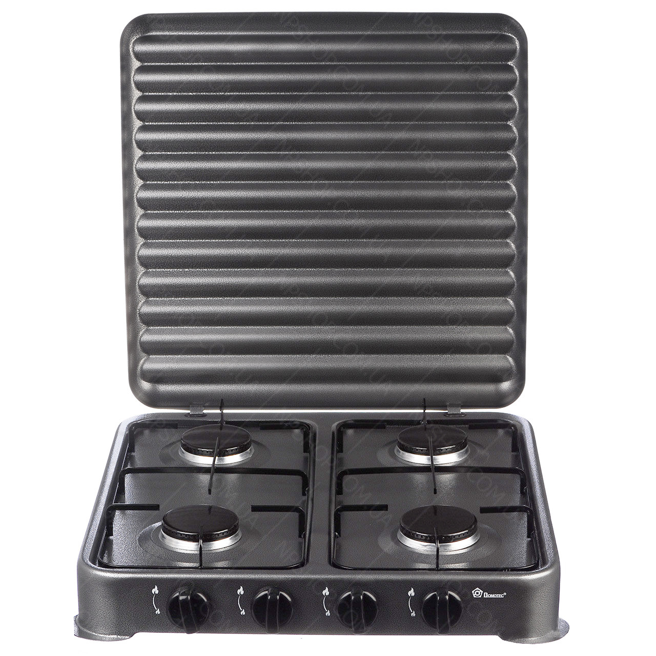 Настільний таганок газовий плита Domotec MS 6604 на 4 конфорки