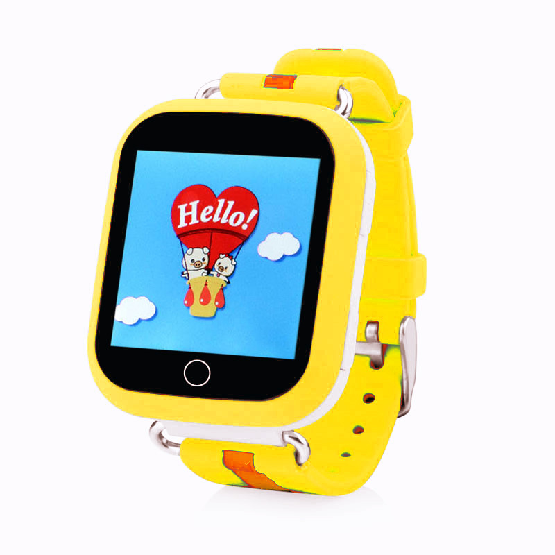 Розумний дитячий годинник Smart Baby Q100-S (Q750, GW200S) GPS, Wifi Yellow