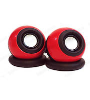 Комп'ютерні колонки акустика Dellta USB 2.0 Red E116