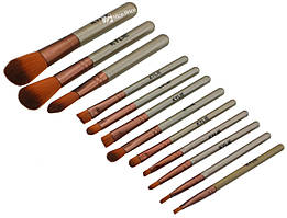 Кисті для макіяжу Kylie набір кистей 12 шт Bronze