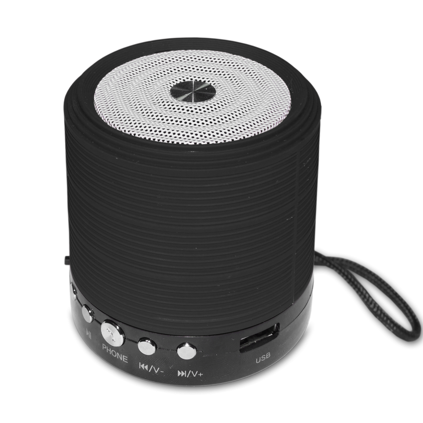 Портативна bluetooth колонка MP3 плеєр WSTER WS-631 BLC Black (2406)
