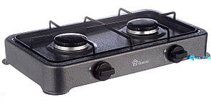 Настільний таганок газовий плита Domotec MS 6662 на 2 конфорки