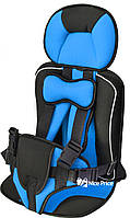 Дитяче безкаркасне автокрісло з подушкою під підборіддя AAG G743 Blue