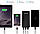 Зовнішній акумулятор УМБ CoolReall K8 20000 mAh + чохол Black, фото 7