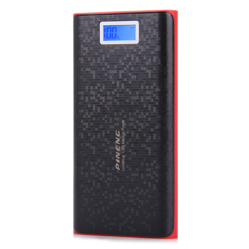Зовнішній акумулятор Power bank 40000 mAh Pineng PN-920 Black (3303)