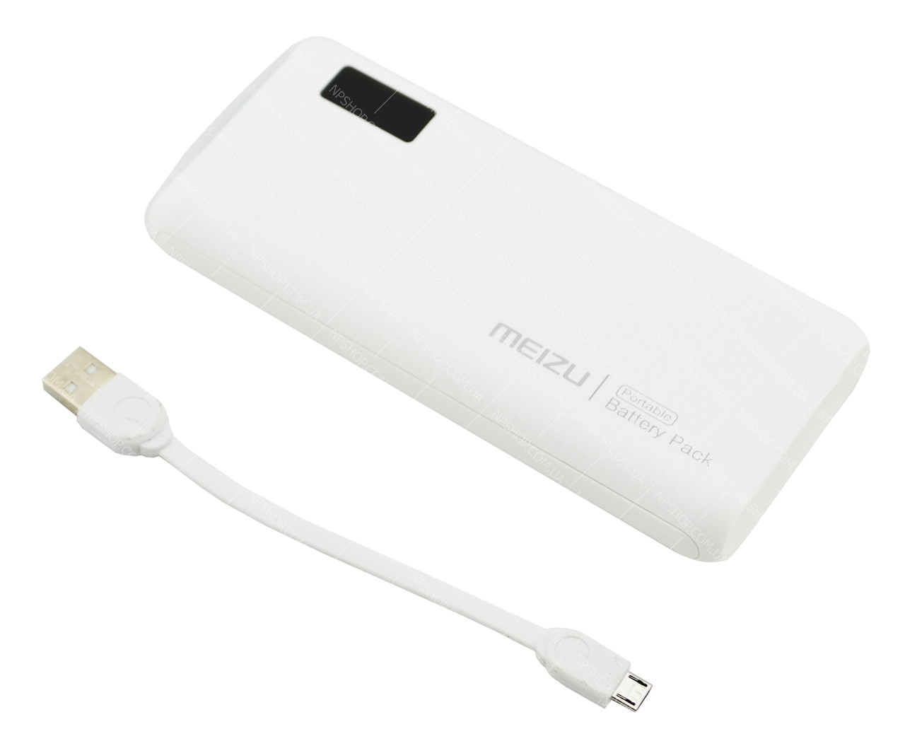 Зовнішній акумулятор Power bank Meizu 20000 mAh білий