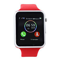 Розумний годинник телефон Smart Watch A1 Red