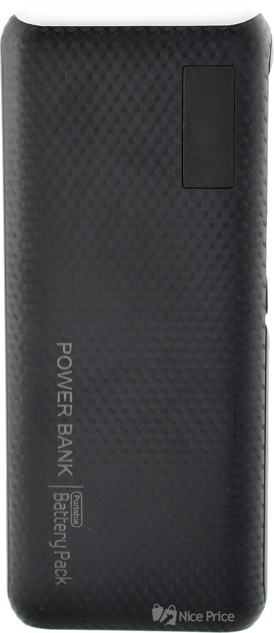 Зовнішнє зарядний пристрій Power Bank M5 10000 mah з ліхтарем Black