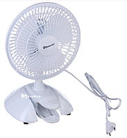 Настольный вентилятор Domotec МS-1623 White (5104)