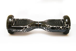 Гироборд 6,5 гироскутер сігвей з Bluetooth і колонками Black+White