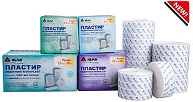 Пластирі медичні RiverPlast IGAR для фіксації тип Лайтпор (на основі спанлейс)