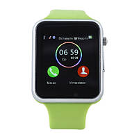 Розумний годинник телефон Smart Watch A1 Green