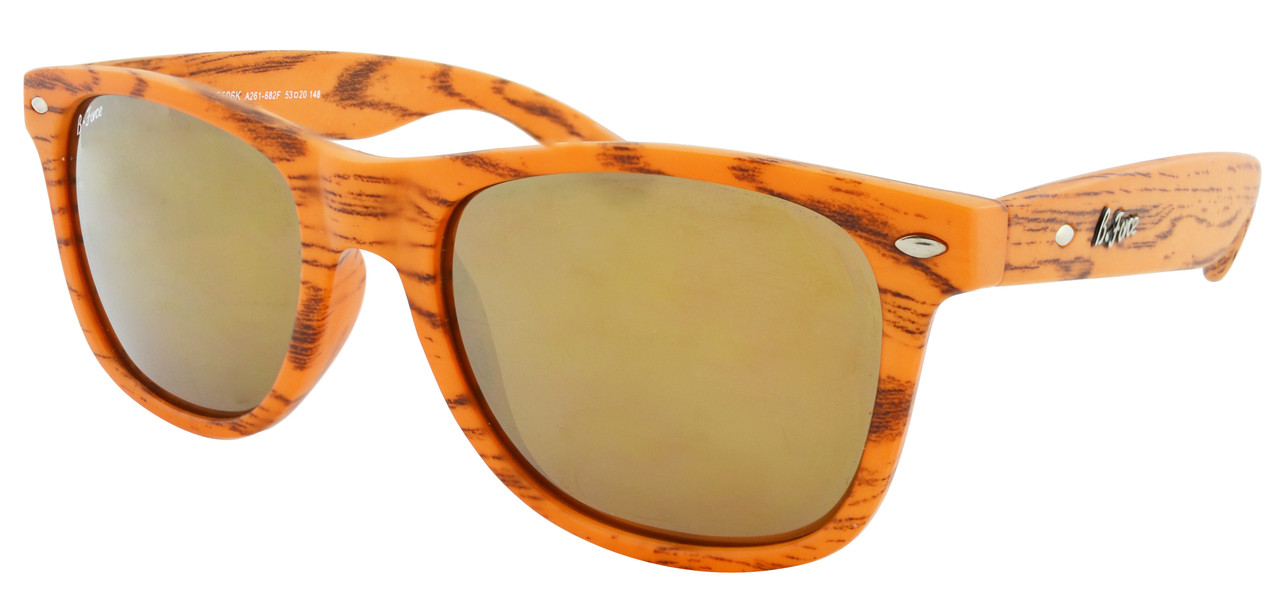 Стильные солнцезащитные очки Beach Force Wayfarer BF506K 52-20-147 + чехол