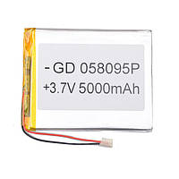 Универсальный аккумулятор для планшетов 3.7V 95х80х5 5000mAh