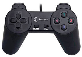 Дротовий джойстик USB Langue L300 Black (25147)
