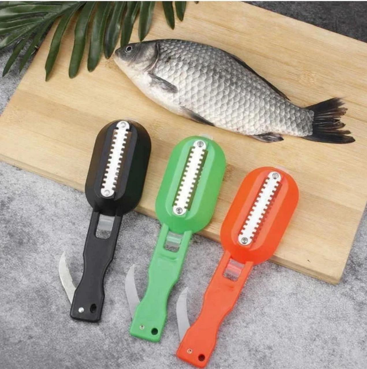 Нож-скребок для чистки рыбы Fish Scales Wiper Cleaning - фото 10 - id-p1161819831
