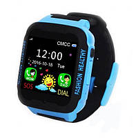 Розумний годинник Smart Baby Смарт-годинник UWatch K3 Kids waterproof smart watch Black/Blue