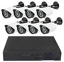 Комплект відеоспостереження Melad на 8 камер 2 mp Full HD KIT (14082)