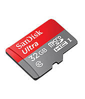 Карта пам'яті San Disk microSD HC Ultra UHS-I 32GB Class 10 + SD adapter (4510)
