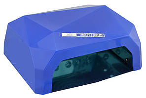 Гібридна CCFL+LED лампа 36W Quick CCFL LED Nail Lamp Синій (3694)